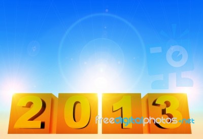 New Year Stock Image