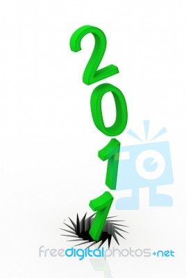 New Year 2011 Stock Image