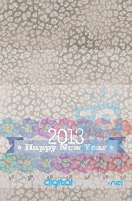 New Year 2013 Stock Image