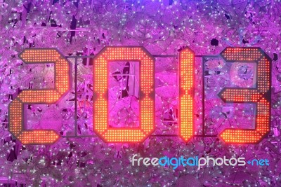 New Year 2013 Celebration Stock Photo