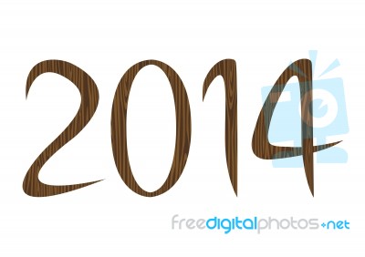 New Year 2014 Is Coming Soon2 Stock Image