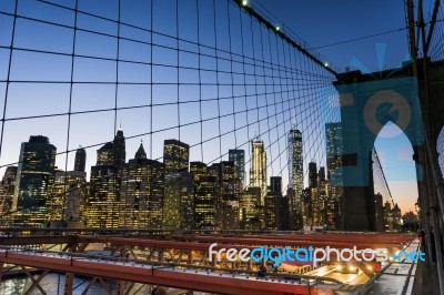 New York Skyline Stock Photo