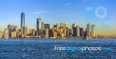 New York Skyline Stock Photo