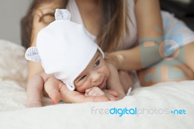 Newborn Stock Photo