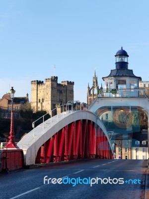 Newcastle Upon Tyne, Tyne And Wear/uk - January 20 : View Of The… Stock Photo