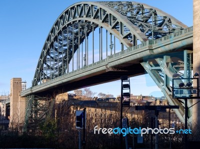 Newcastle Upon Tyne, Tyne And Wear/uk - January 20 : View Of The… Stock Photo