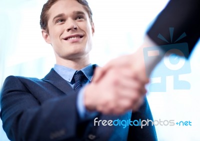 Nice To Meet You! Stock Photo