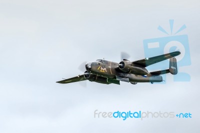 North American Tb-25n Mitchell - Royal Netherlands Af Historic F… Stock Photo