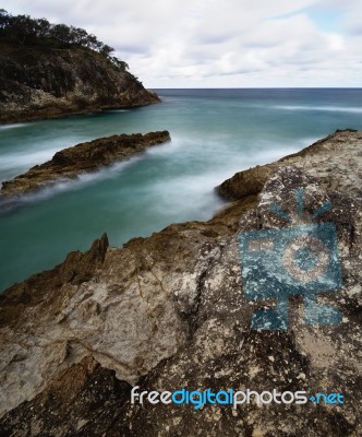 North Gorge On Stradbroke Island, Queensland Stock Photo