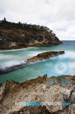 North Gorge On Stradbroke Island, Queensland Stock Photo