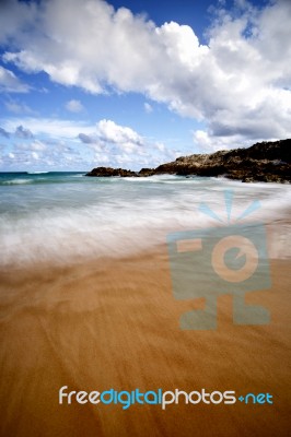 North Gorge On Stradbroke Island, Queensland Stock Photo