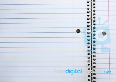 Notebook Stock Photo