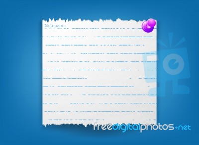 Notepaper Stock Image