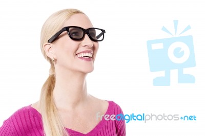 Now, I Can See Clearly Stock Photo