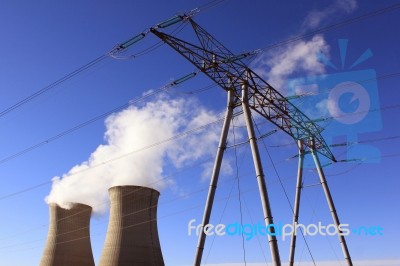 Nuclear Energy Stock Photo