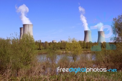 Nuclear Power Stock Photo