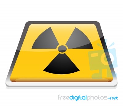 Nuclear Sign Stock Image