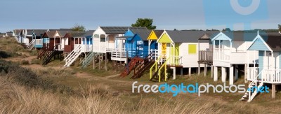 Nunstanton, Norfolk/uk - June 2 : Beach Huts At Hunstanton Norfo… Stock Photo