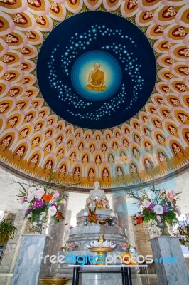 Nyanaves Temple In Nakhon Pathom Provice Stock Photo