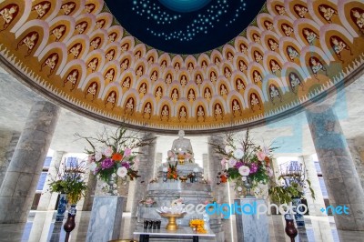 Nyanaves Temple In Nakhon Pathom Provice Stock Photo