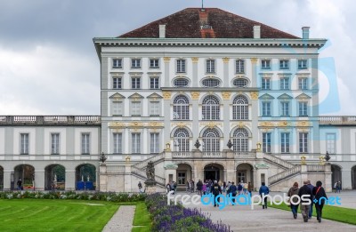 Nymphenburg Palace Near Munich Germany Stock Photo