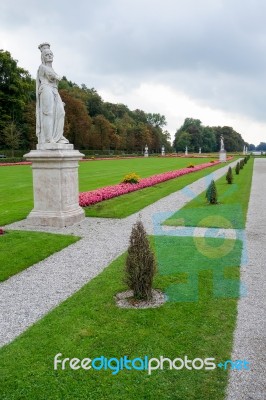 Nymphenburg Palace Near Munich Germany Stock Photo