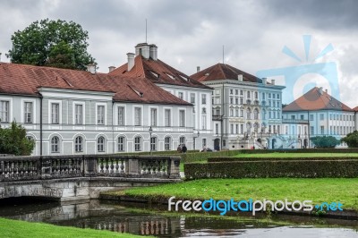 Nymphenburg Palace Near Munich Germany Stock Photo