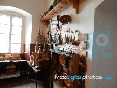 Objects Of Ancient Use, Retro Instruments  Stock Photo