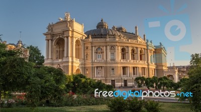 Odessa Opera House Stock Photo