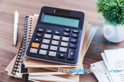 Office Desk Stock Photo