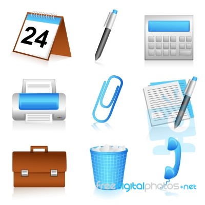 Office Icon Stock Image