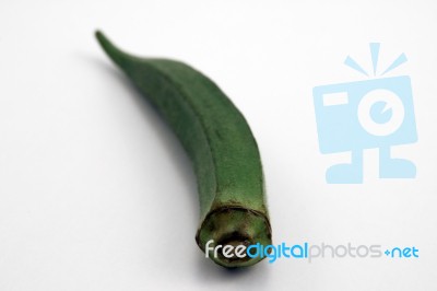 Okra Stock Photo