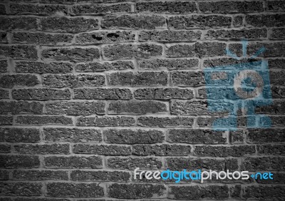 Old Brick Wall Stock Photo