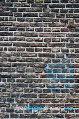 Old Brick Wall Stock Photo