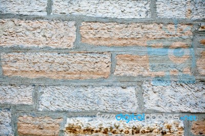 Old Brick Wall Texture Stock Photo