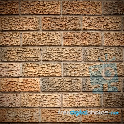 Old Brick Wall Texture Stock Photo