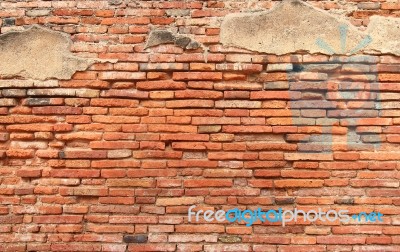 Old Brick Wall Texture Stock Photo