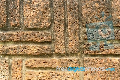 Old Brick Wall Texture Grunge Background Stock Photo