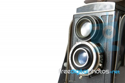 Old Camera Stock Photo