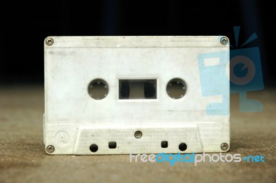 Old  Cassette Stock Photo