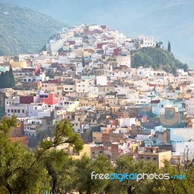 Old City In Morocco Africa Land Home And Landscape Valley Stock Photo