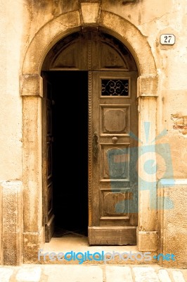  Old Door Stock Photo