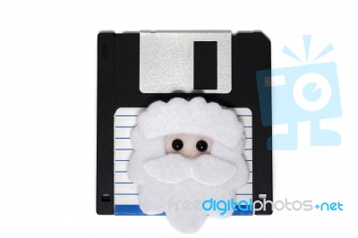 Old Floppy Disk Concept Stock Photo