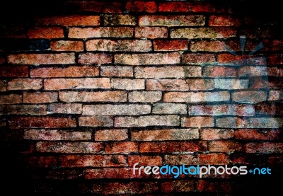 Old Grunge Wall For Background Stock Photo