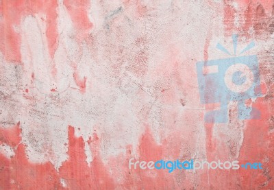 Old Grunge Wall For Background Stock Photo