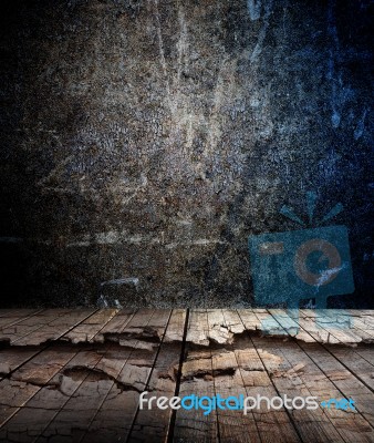 Old Grunge Wall For Background Stock Photo