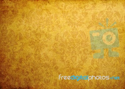 Old Grunge Wallpaper Stock Photo