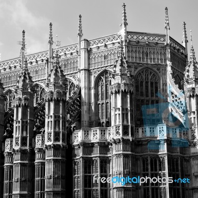 Old In London  Historical    Parliament Glass  Window    Structu… Stock Photo