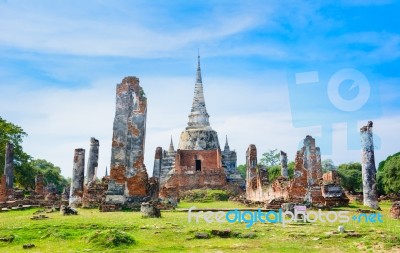 Old Pagoda In Thailand 5 Stock Photo