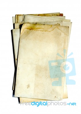 Old Paper Stock Photo